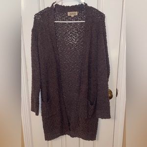 cute popcorn cardigan